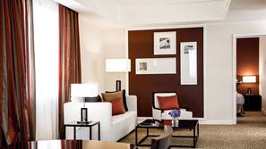 In-room safe, desk, blackout curtains, iron/ironing board