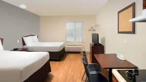 Desk, iron/ironing board, free WiFi, bed sheets