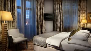 Premium bedding, in-room safe, desk, blackout curtains
