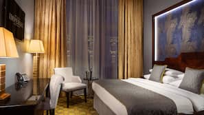 Premium bedding, in-room safe, desk, blackout curtains
