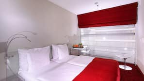 Literie hypoallergénique, minibar, coffre-forts dans les chambres