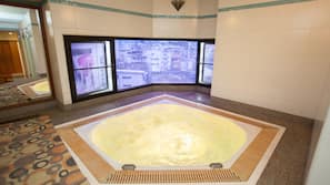 Indoor spa bath