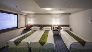 Premium bedding, minibar, in-room safe, desk