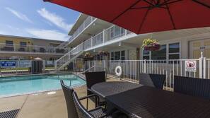 Seasonal outdoor pool