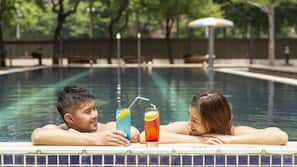 Seasonal outdoor pool