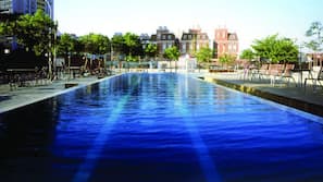 Seasonal outdoor pool