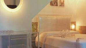 Frette Italian sheets, premium bedding, minibar, in-room safe