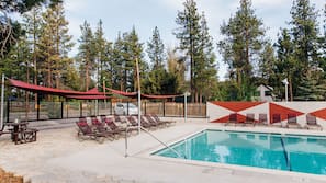 Seasonal outdoor pool
