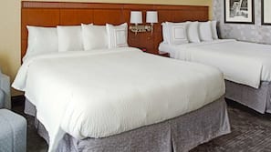 Premium bedding, desk, iron/ironing board, free WiFi