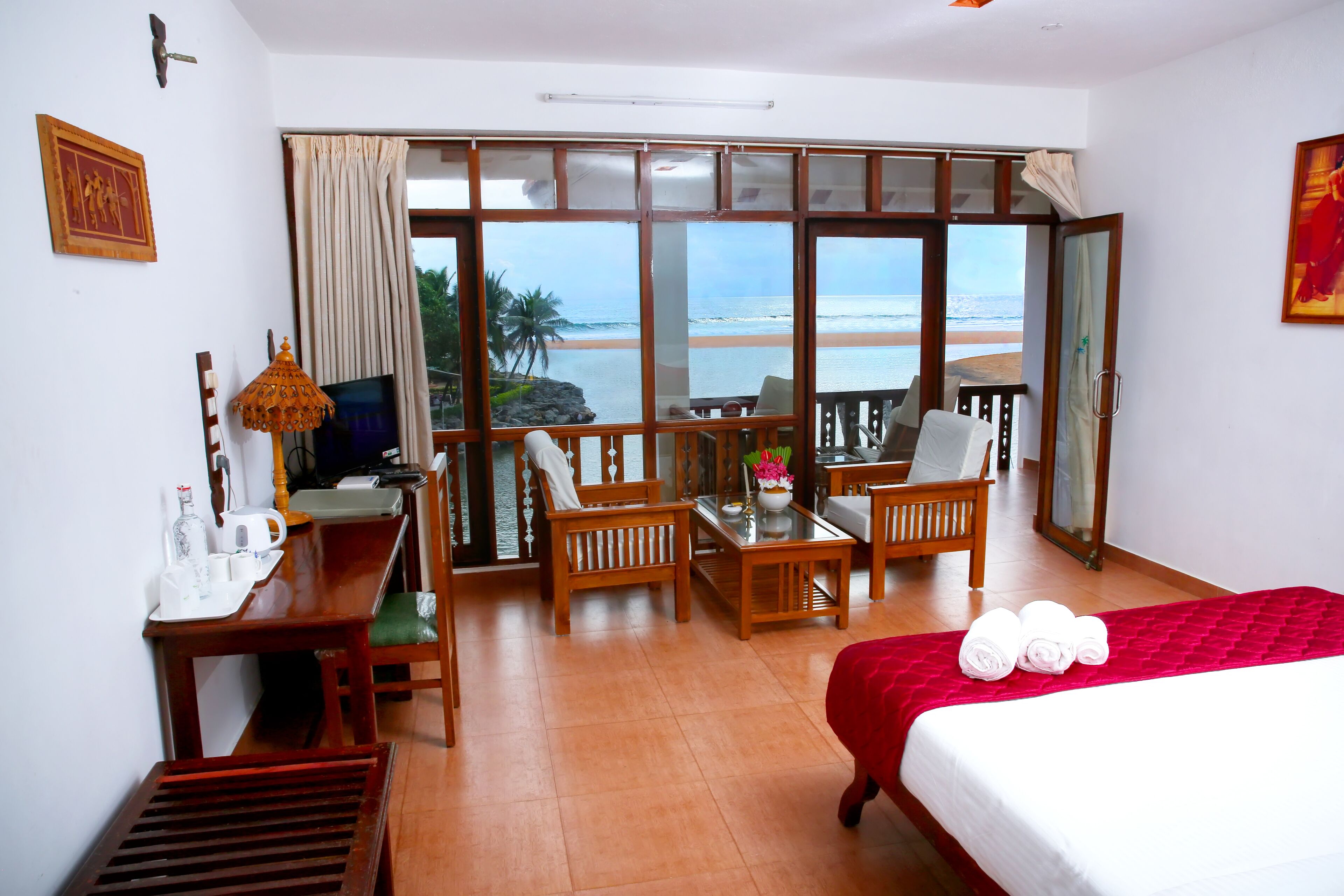 Beach and Lake Ayurvedic Resort in Kovalam, India