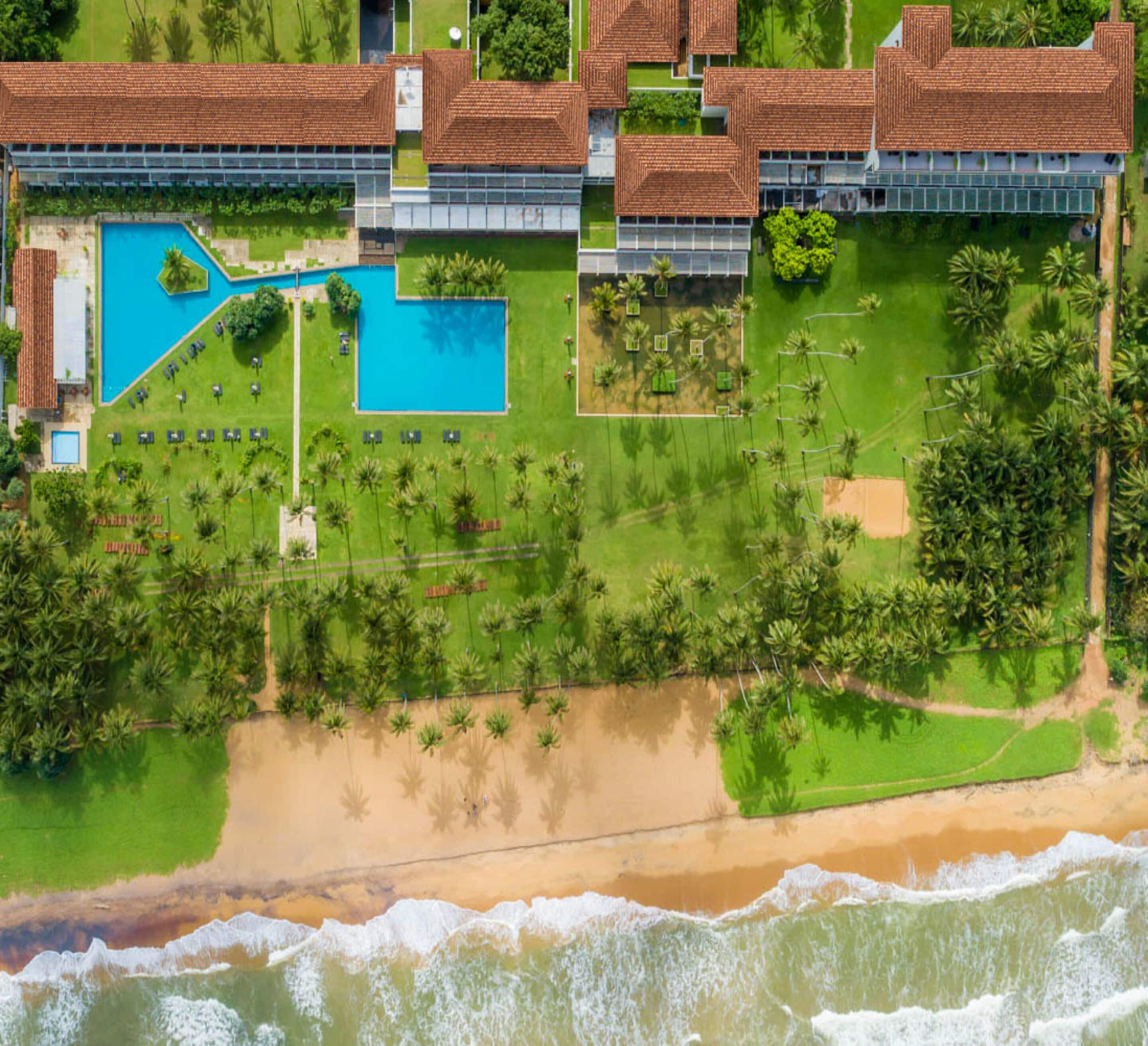 The Blue Water in Wadduwa, Sri Lanka