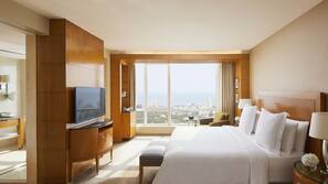 Premium bedding, minibar, in-room safe, desk
