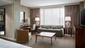 Hypo-allergenic bedding, pillowtop beds, minibar, in-room safe