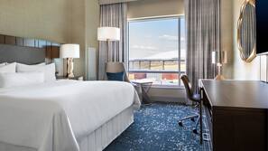 Hypo-allergenic bedding, pillowtop beds, minibar, in-room safe