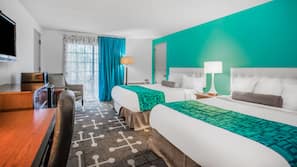 In-room safe, iron/ironing board, free cribs/infant beds, free WiFi