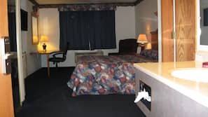 Desk, iron/ironing board, free cribs/infant beds, free WiFi