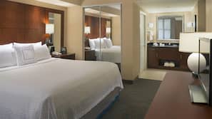 Egyptian cotton sheets, premium bedding, pillowtop beds, in-room safe