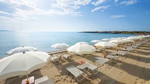 Spiaggia privata, navetta gratuita per la spiaggia, lettini da mare