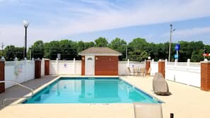 Seasonal outdoor pool