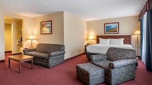 Premium bedding, pillowtop beds, in-room safe, desk