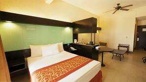 In-room safe, desk, blackout curtains, iron/ironing board