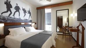 Blackout curtains, free cots/infant beds, free WiFi, linens