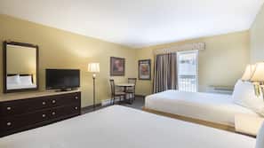 Desk, iron/ironing board, cots/infant beds, free WiFi