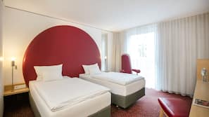 Minibar, in-room safe, desk, blackout drapes