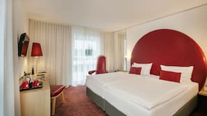 Minibar, in-room safe, desk, blackout drapes
