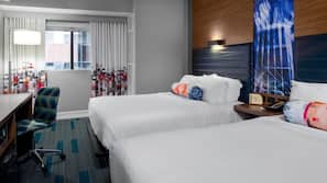 Premium bedding, in-room safe, desk, blackout drapes