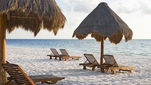 Playa privada, masajes en la playa, submarinismo y buceo con tubo