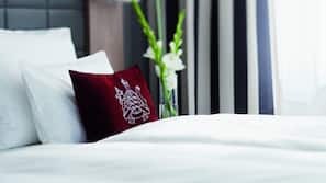 Biancheria da letto ipoallergenica, minibar, una cassaforte in camera
