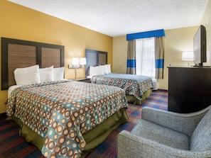 Iron/ironing board, cribs/infant beds, rollaway beds, free WiFi