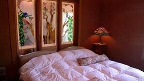 Premium bedding, down comforters, Select Comfort beds, in-room safe