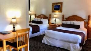 Individually decorated, blackout drapes, free WiFi, linens