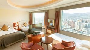 In-room safe, desk, free WiFi, linens