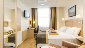 Desk, free cribs/infant beds, free WiFi, linens
