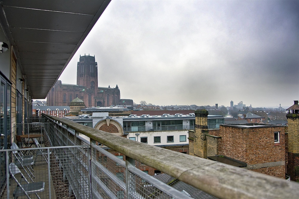 Balcony view, Base Serviced Apartments - Duke Street