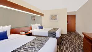 Desk, iron/ironing board, free WiFi, linens