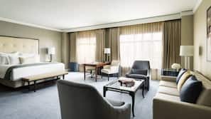 Premium bedding, minibar, in-room safe, desk