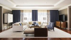 Premium bedding, minibar, in-room safe, desk