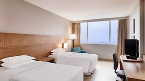 Minibar, in-room safe, desk, blackout curtains