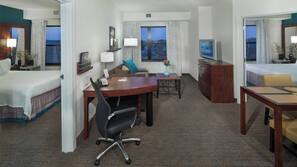 Premium bedding, in-room safe, desk, blackout curtains