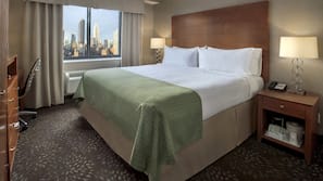 In-room safe, desk, laptop workspace, iron/ironing board