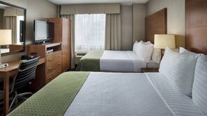 In-room safe, desk, laptop workspace, iron/ironing board