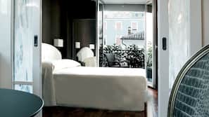 Biancheria da letto di alta qualità, minibar, una cassaforte in camera