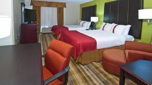 In-room safe, desk, blackout drapes, iron/ironing board