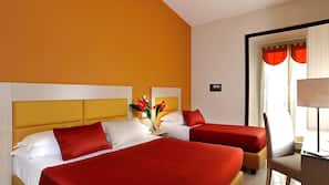 Colchones Select Comfort, minibar, caja fuerte y escritorio