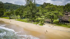 Plage, serviettes de plage