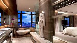 Premium bedding, minibar, in-room safe, desk